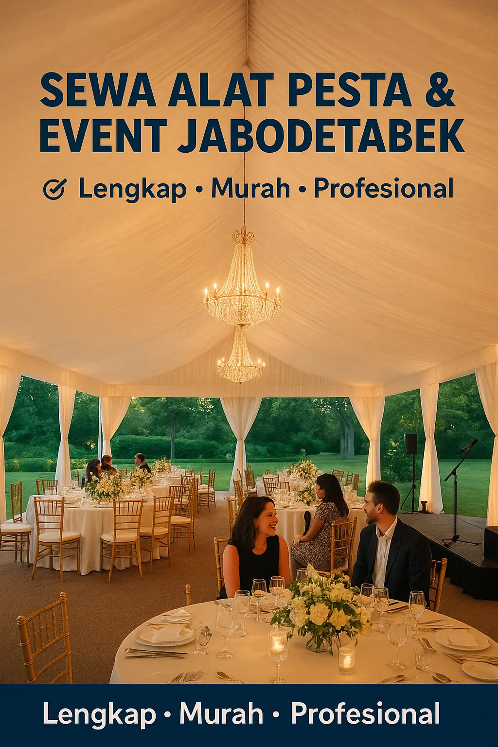 Sewa Alat Pesta & Event Jabodetabek: Lengkap, Murah & Profesional
